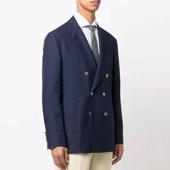 E1374-Мъжки костюм Four Seasons Casual Business Loose Coat