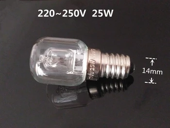  E14 фурна лампа фурна светлини E14 220V 500 градуса E14 висока температура лампа