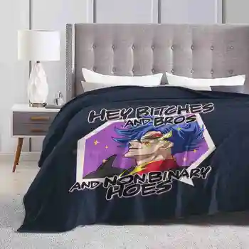 Even Adam Is Inclusive Най-продавана стая Домакинско фланелено одеяло Sk8 Безкрайността Адам Матадор на любовта Sk8 Infinity Аниме
