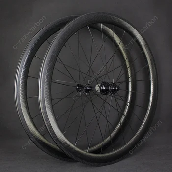 FIERCE Carbon Wheel Dimple 45/50mm Detph 26mm Ширина Аеродинамичен пътен велосипед Carbon Wheels RR13 Carbon Racing Wheelset Highend
