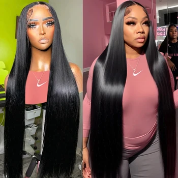 Glueless Straight 13x4 and 13x6 Hd Lace Frontal WigsLace Front Wigs Human Hair Straight Hd Lace Frontal Wig Human Hair For Women