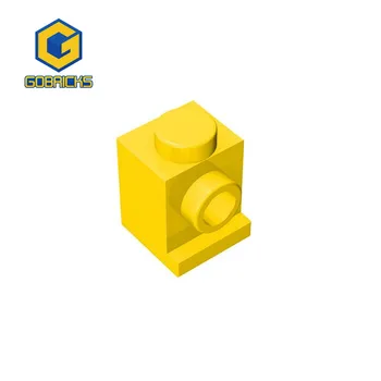 Gobricks MOC Части 4070 30069 35388 Тухла специална 1 x 1 с фарове Съвместим DIY Assmble Building Block Particle Toy
