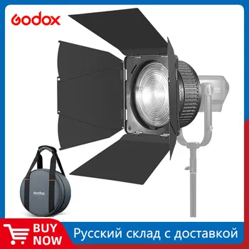 Godox FLS8 LB-01 FLS10 LB-02 Fresnel Lens Bowens Mount Light Многофункционална светлина за Godox SL150II SL200II VL150 VL300