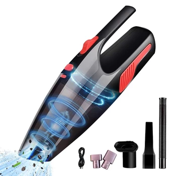 Handheld Vacuum, Hand Vacuum Cordless With High Power, Mini Vacuum Cleaner Handheld Powered By Li-Ion Battery Rechargeable Quick