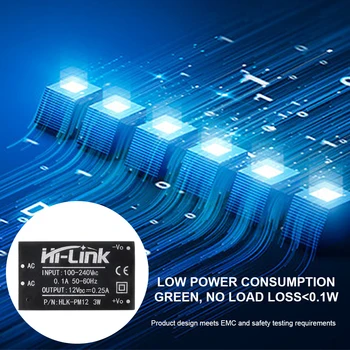 HLK-PM01/03/12 Стъпка надолу интелигентен превключвател модул ниско ниво на шум висока ефективност електронни компоненти