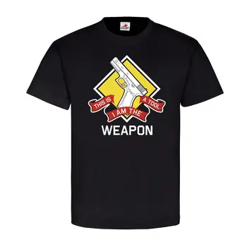 Hot Sell 2019 Моден пистолет ИНСТРУМЕНТ АЗ СЪМ ОРЪЖИЕТО Пистолет Ratchet Автоматично оръжие Tool- T Shirt O-Neck T Shirt