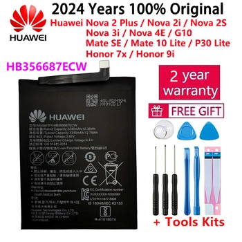 HuaWei Оригинална батерия HB356687ECW За Huawei Nova 2 Plus Nova 2i Nova 2S Honor 9i 7X G10 Mate 10 Lite P30 lite Mate SE батерия