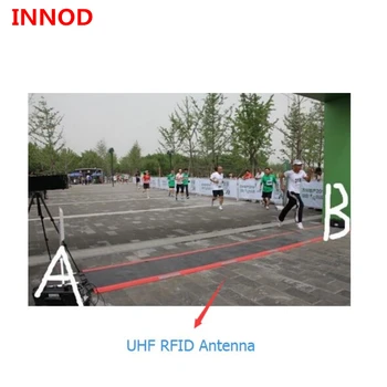 IND1200500 UHF RFID етаж мат времето система антена за маратон лично присъствие