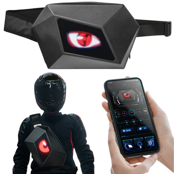 LED дисплей Колоездене пратеник чанта голям капацитет Bluetooth-съвместим интелигентен езда чанта чанта трудно за пътуване на открито