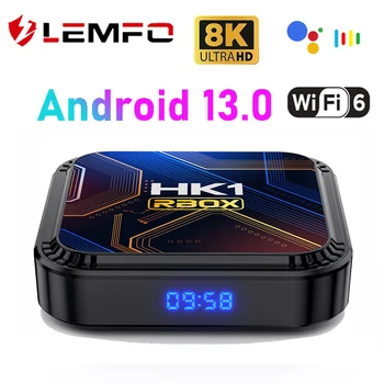 LEMFO HK1RBOX K8S Смарт ТВ кутия Андроид 13 РК3528 8К ХДР10 ВИФИ6 Андроид ТВ Бокс 2023 Мултимедиен плейър Set Top Box