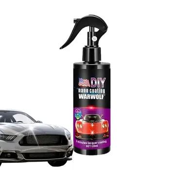 Liquid Car Polishing Agent 120ml Anti Scratch Car Liquid Ceramic Coating Super Hydrophobic Liquid Ceramic Car Coating Paint