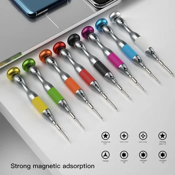 MaAnt MY-903 сплав прецизна отвертка за iPhone Android телефон MacBook силни магнитни Repait инструменти