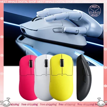 Mchose A5Pro Макс геймър мишка 3 режим 2.4G безжична Bluetooth мишка 26000DPI PAW3395 лек дизайн Esports Геймърски мишки Подаръци
