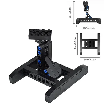 MOC високотехнологични стойка дисплей тухли съвместими X-крило боец 75102/75149/75218 Покажи скоба градивни блокове Leduo детски играчки