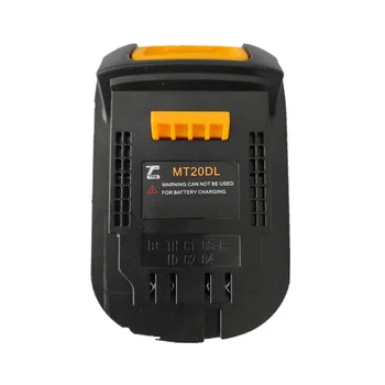 MT20DL Адаптер за конвертор на батерии за Makita 18V Bl1830 Bl1860 Bl1815 Конвертиране в Dewalt 18V 20V DCB200 литиево-йонна батерия