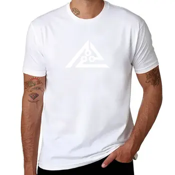 New Geth Symbol - Mass Effect (бяла) тениска летни върхове реколта т риза момчета бели тениски черни тениски за мъже