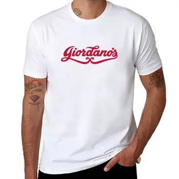New Giordano's Pizza T-Shirt Аниме тениски тениски плюс размер върховете върховете мъжки големи и високи тениски