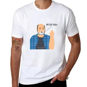 New Mr. Kim (Appa) OK SEE YOU - Тениска за удобство на Ким аниме дрехи мъжки високи тениски