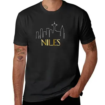 New Niles T-Shirt vintage t shirt t-shirts man sweat shirt mens t shirt graphic