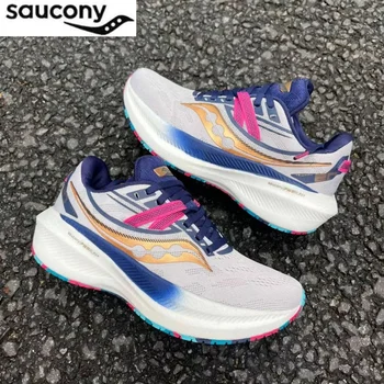 New Saucony Victory 20 Омекотяващи обувки за бягане Мъжки и дамски обувки Леки меки дънни маратонки