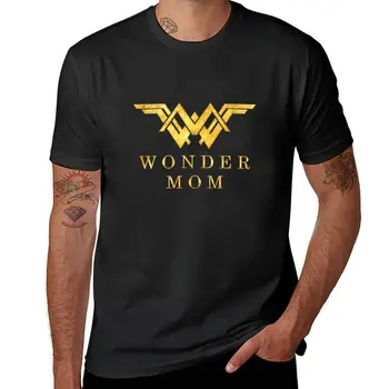 New Wonder Mom T-Shirt бързосъхнеща тениска по поръчка тениски черна тениска сладък дрехи тежка категория тениски за мъже