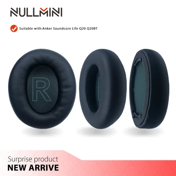NullMini подмяна наушници за Anker Soundcore Life Q20 Q20BT слушалки кожен ръкав