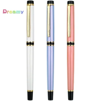 Pilot Namiki Grance Fountain Pen Pearl White/Pink/Blue FGRC-12SR, елегантен тънък инструмент за писане, 