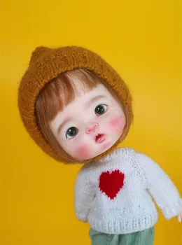 Q бебе BJD Douguan смола играчка модел хуманоидна кукла подарък за рожден ден DIY козметика