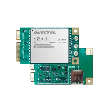 Quectel EG25-G MINI PCIE LTE Cat4 модул със слот за Nano SIM карта за Global MIMO NSS приемник 150Mbps downlink персонализирано издание