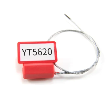 RFID електронен проводник уплътнение 50pcs авиационно телено въже с 30 см медна тел (цвят: червено, жълто, светло синьо, бяло)