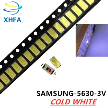 SAMSUNG 2000pcs 5630 3V 0.5W 5730 led LED студено бял LCD подсветка за 5730 led LED 5730 led LED приложение TV 2D