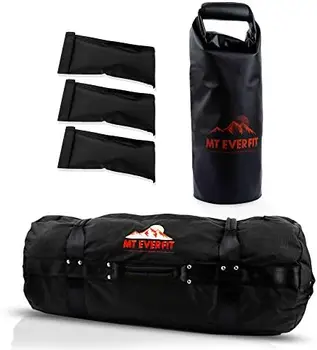 Sandbag Workout Bag & Sandbag Kettlebell Set - Heavy Duty Functional Triple Stitched Fitness Sandbags Made from 1050 Cordura