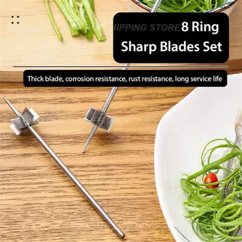 Scallion Knife Super Fine Висококачествени удобни кухненски инструменти Аксесоари Консумативи Резачка за лук Plum Blossom Economic New