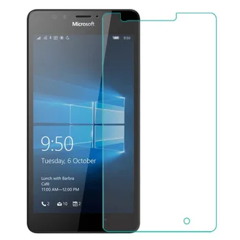 screen protector закалено стъкло фолио за Nokia Microsoft Lumia 650 550 950 XL 530 620 625 640 730 Guard Pelicula de Vidro