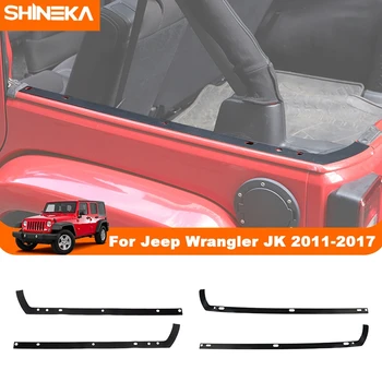 SHINEKA кола багажника задния покрив монтаж дупка възглавница капак подложка аксесоари за Jeep Wrangler JK 2011 2012 2013 2014 2015 2016 2017