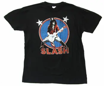Slash World On Fire Tour 2014 ЕС ВЕЛИКОБРИТАНИЯ САЩ Черна тениска Нова официална стока GnR