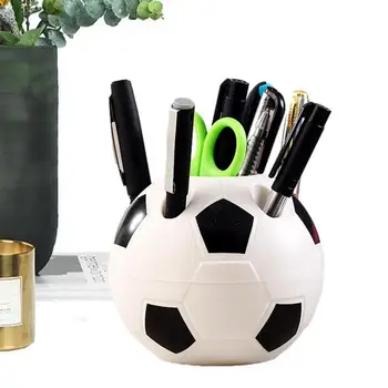 Soccer форма инструмент консумативи писалка молив притежателя футбол форма четка за зъби притежателя настолен багажник маса Декорация на дома Студентски подаръци