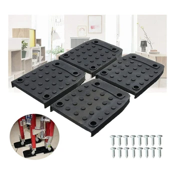 Stilt Soles Anti-Slip Pads Construction Tripod Mat For Drywall,4Pcs Stilt Soles Replacement Kit