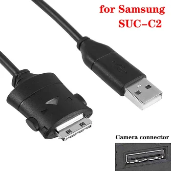 SUC-C2 USB за Samsung цифров фотоапарат NV3 NV5 NV7 I5 I6 I7 I70 NV20 L70 L73 L74 L7 кабел за зареждане за подмяна на кабел за пренос на данни