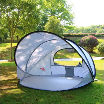 Sunshade плажна палатка на открито автоматично бързо отваряща се сгъваема къмпинг риболовна палатка преносима тента за защита от UV лъчи