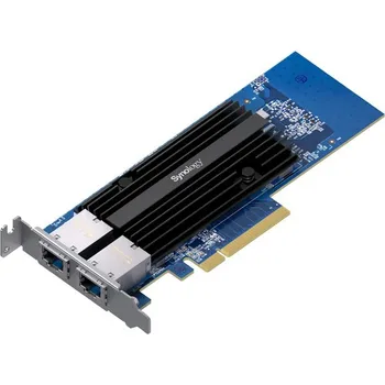 Synology E10G30-T2 2-портов 10G RJ45 Ethernet към PCIe 3.0 адаптерна карта