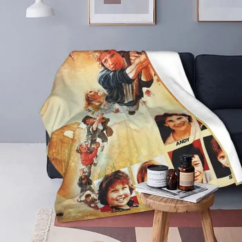The Goonies Blanket Soft Flannel Fleece Warm Chunk Fratelli Skull Pirate Sloth Throw Blankets for Travel Bedroom Couch Quilt