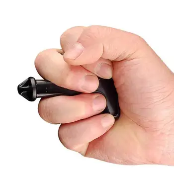 THE9 2Pcs на открито пластмасови самозащита Defensa лична тренировка Stinger пръстен оборудване сигурност защита ужилване пръстен инструмент