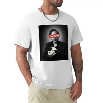 Tim Burton T-Shirt аниме тежка категория мъжки графични тениски смешно