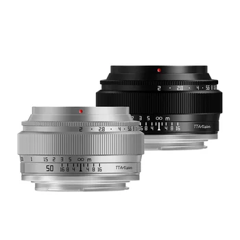 TTArtisan 50mm F2 обектив за фотоапарат E/X/Z/L/RF/EOS-M/MFT-mount за Sony E Nikon Z Canon M Canon R M43 Fuji X Leica Sigma L Mount