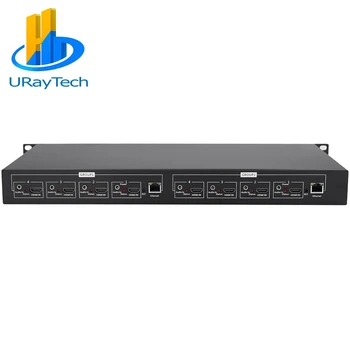 URay 8 канала MPEG-4 H.264 AVC HD HDMI видео поток енкодер HDMI към IP предаване на живо енкодер srt rtmp