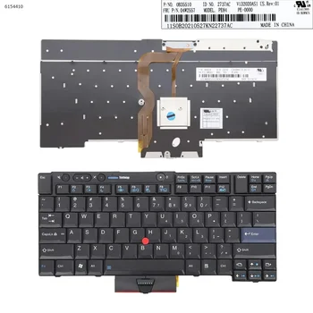 US лаптоп клавиатура за ThinkPad T400S T410 T410I T410S T420 X220 черен