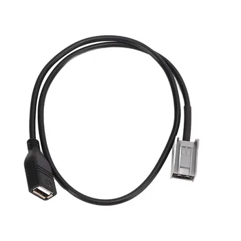 USB адаптер кабел MP3 WMA WAV формат Plug and Play Car Audio USB адаптер кабел Без повреди за превозни средства за наслаждаване на музика
