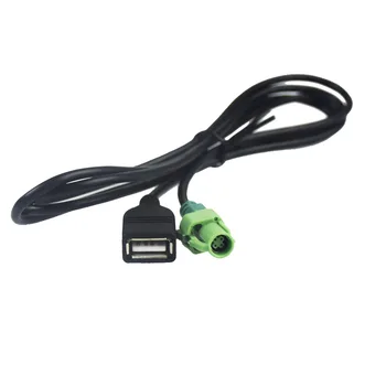 USB входен кабелен кабелен сноп CD плейър Aux адаптер за BMW 3 Серия 5 E90 E91 E92