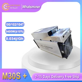 Whatsminer M30S + 100T 102T 104T крипто машина 3268W от Шенжен
